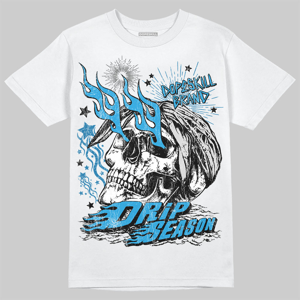 Military Blue 4s superstreetwear T-Shirt Drip Season Graphic