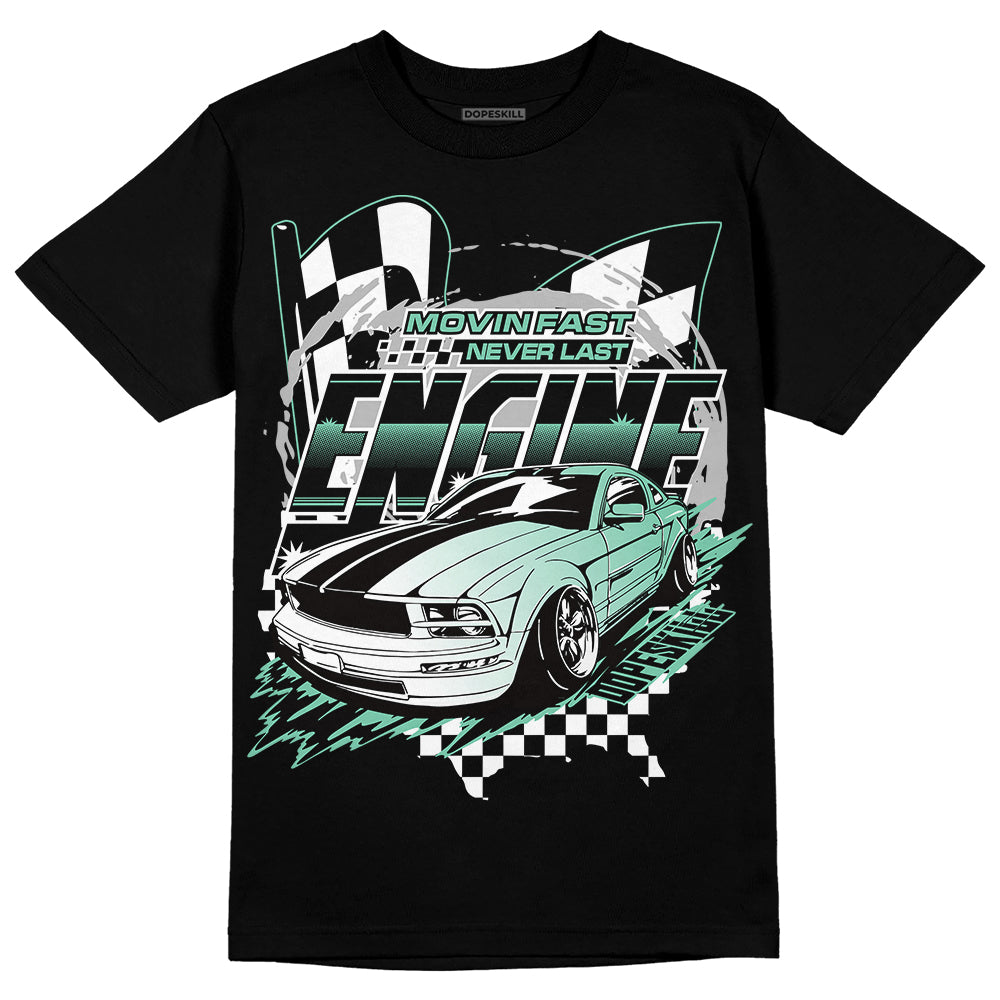 Green Glow 3s superstreetwear T-Shirt ENGINE Tshirt Graphic