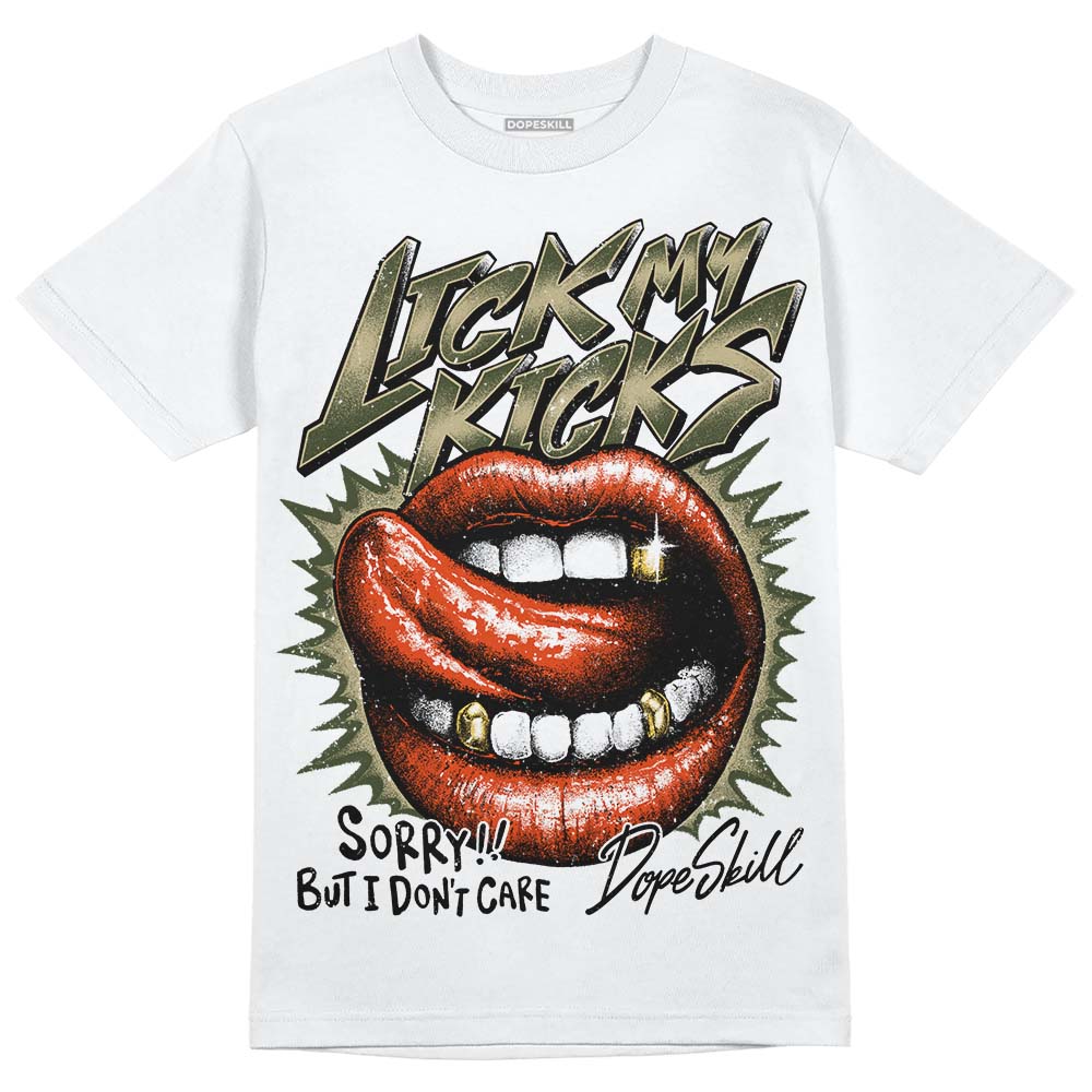 Olive Collection superstreetwear T-Shirt Lick My Kicks Graphic