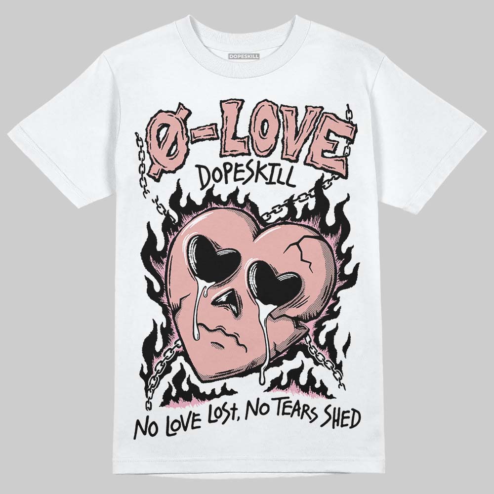 Rust Pink 1s 2025 superstreetwear T-Shirt Crying Heart Graphic