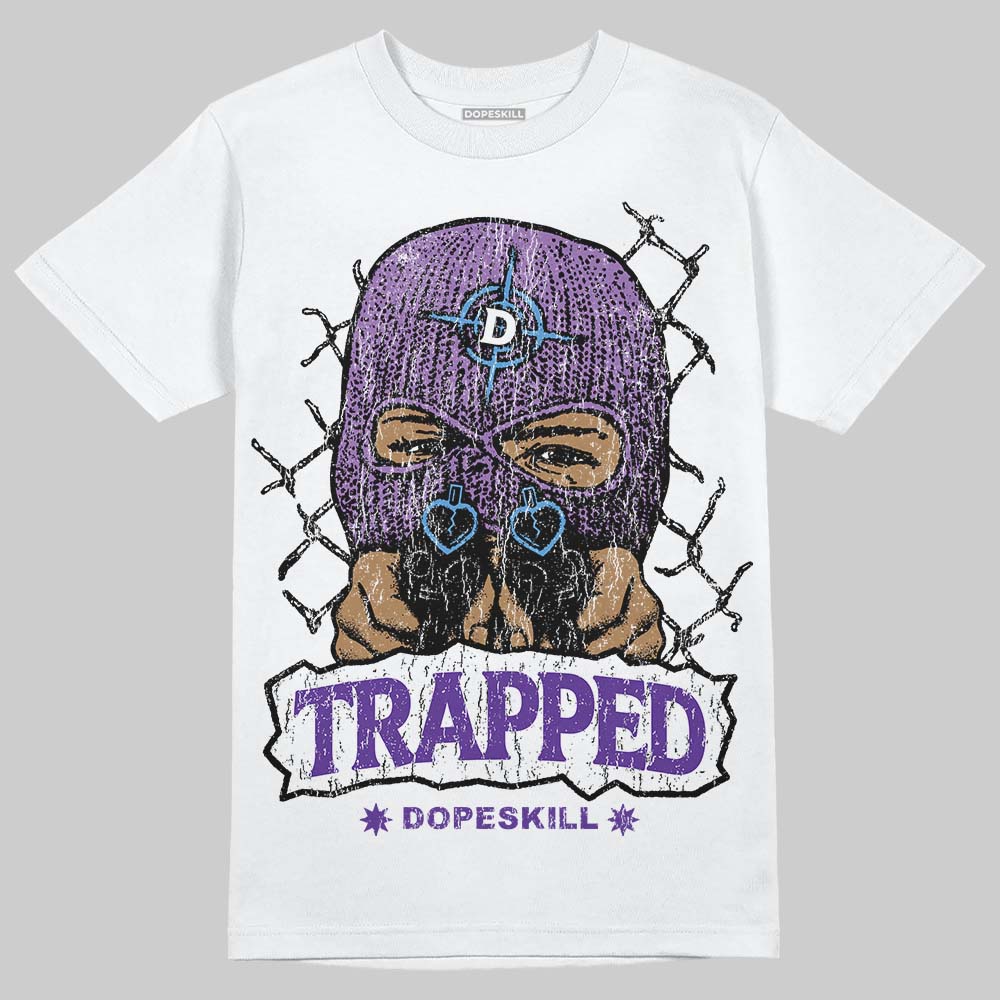 PURPLE Collection superstreetwear T-Shirt New Trapped Graphic