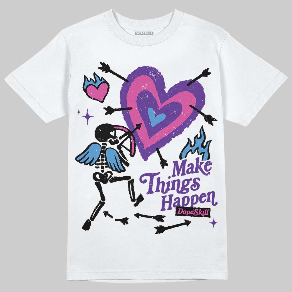 PURPLE Collection superstreetwear T-Shirt Make Things Happen Graphic