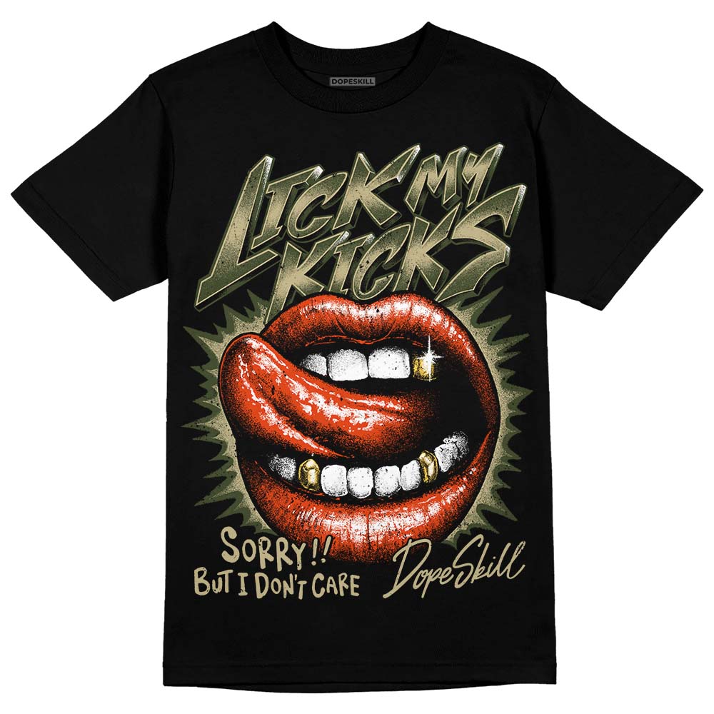 Olive Collection superstreetwear T-Shirt Lick My Kicks Graphic
