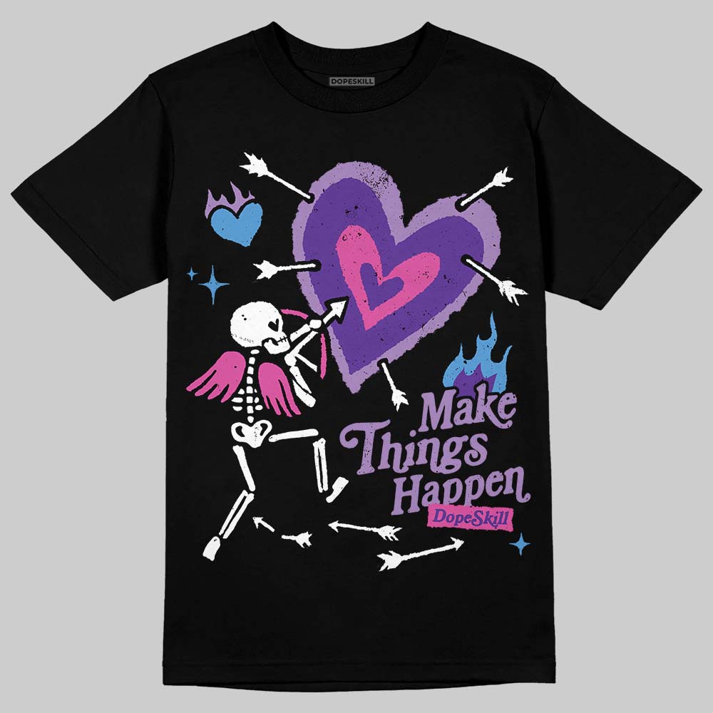 PURPLE Collection superstreetwear T-Shirt Make Things Happen Graphic