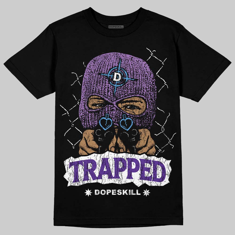 PURPLE Collection superstreetwear T-Shirt New Trapped Graphic