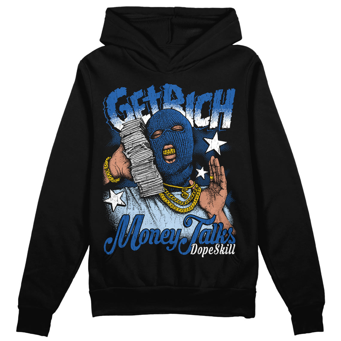 Space Jam 11s superstreetwear Hoodie Sweatshirt Get Rich Graphic
