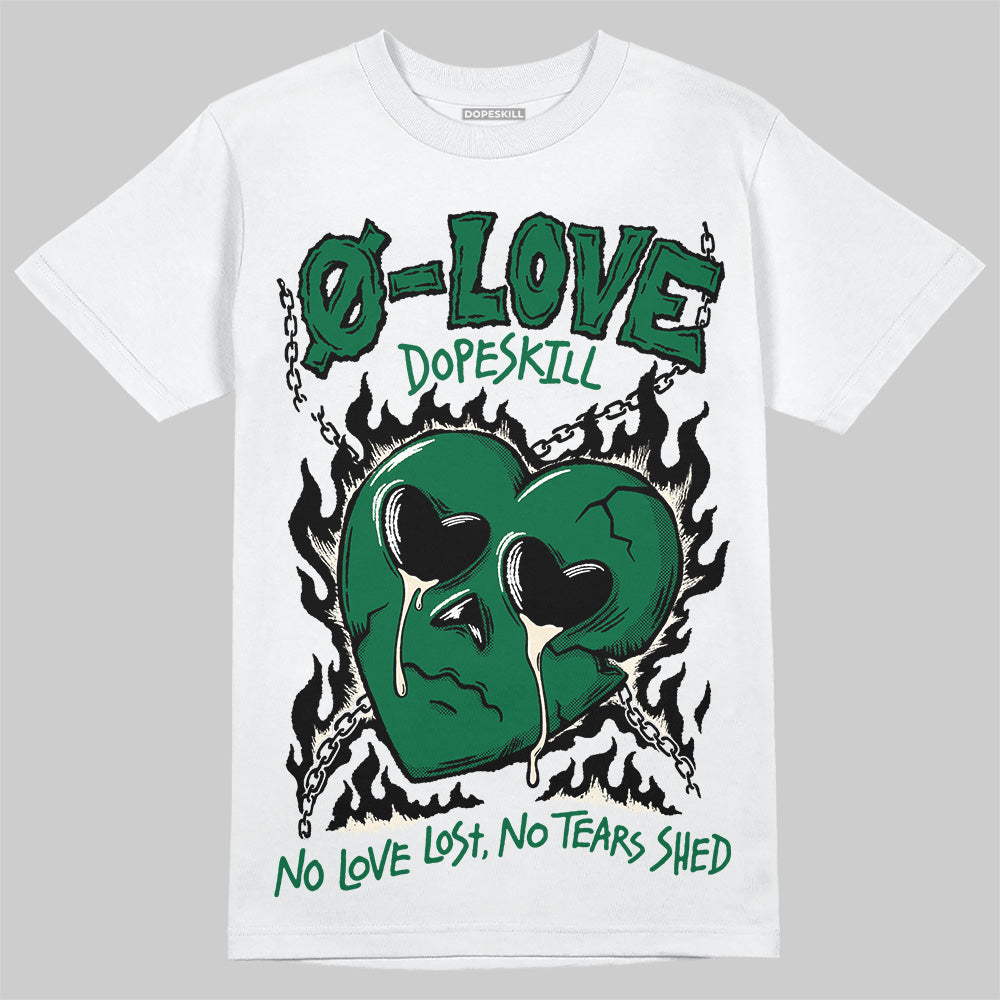 Pine Green 13s superstreetwear T-Shirt Crying Heart Graphic