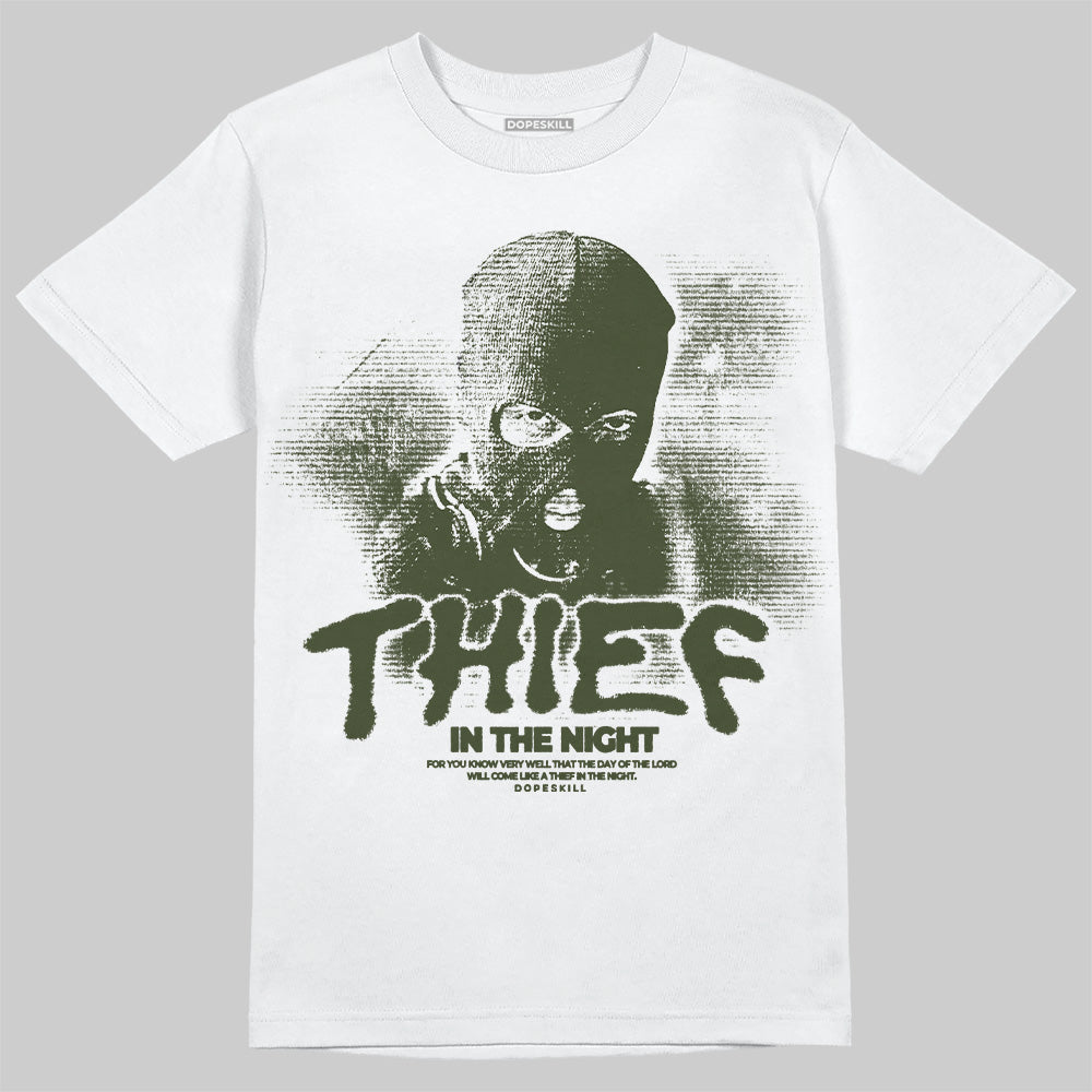 Olive Collection superstreetwear T-Shirt Thief In The Night Graphic