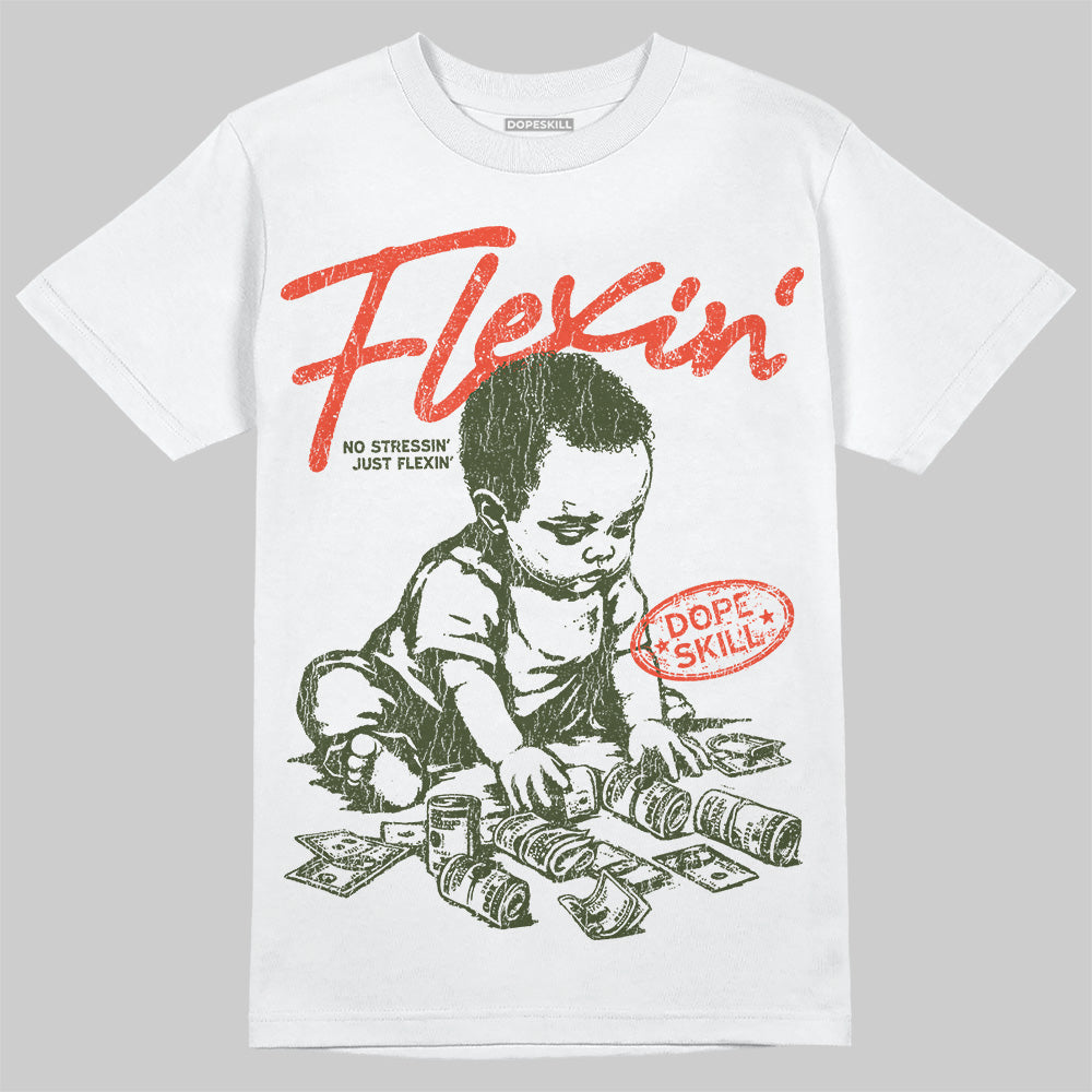 Olive Collection superstreetwear T-Shirt Flexin' Graphic