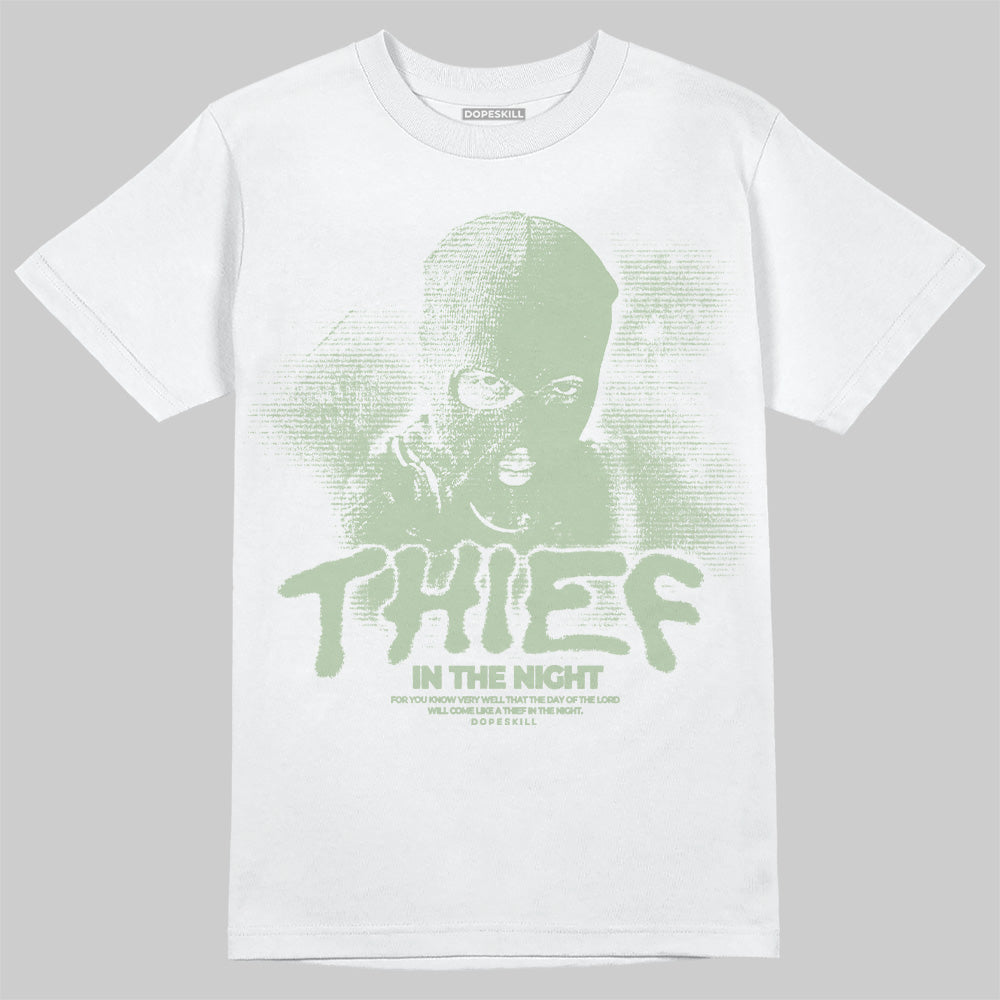 Seafoam 4s 2025 superstreetwear T-Shirt Thief In The Night Graphic