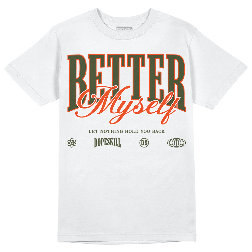 Olive Collection superstreetwear T-Shirt Better Myself Graphic