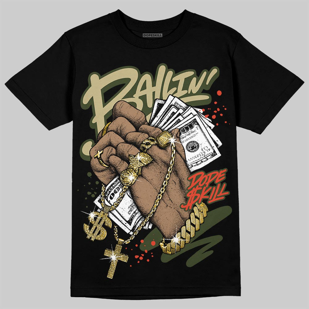 Olive Collection superstreetwear T-Shirt Always Ballin' Graphic