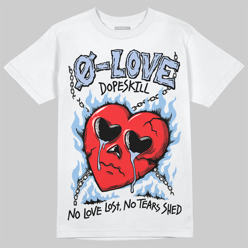 Women's Runner Sneaker Light Blue superstreetwear T-Shirt Crying Heart Graphic