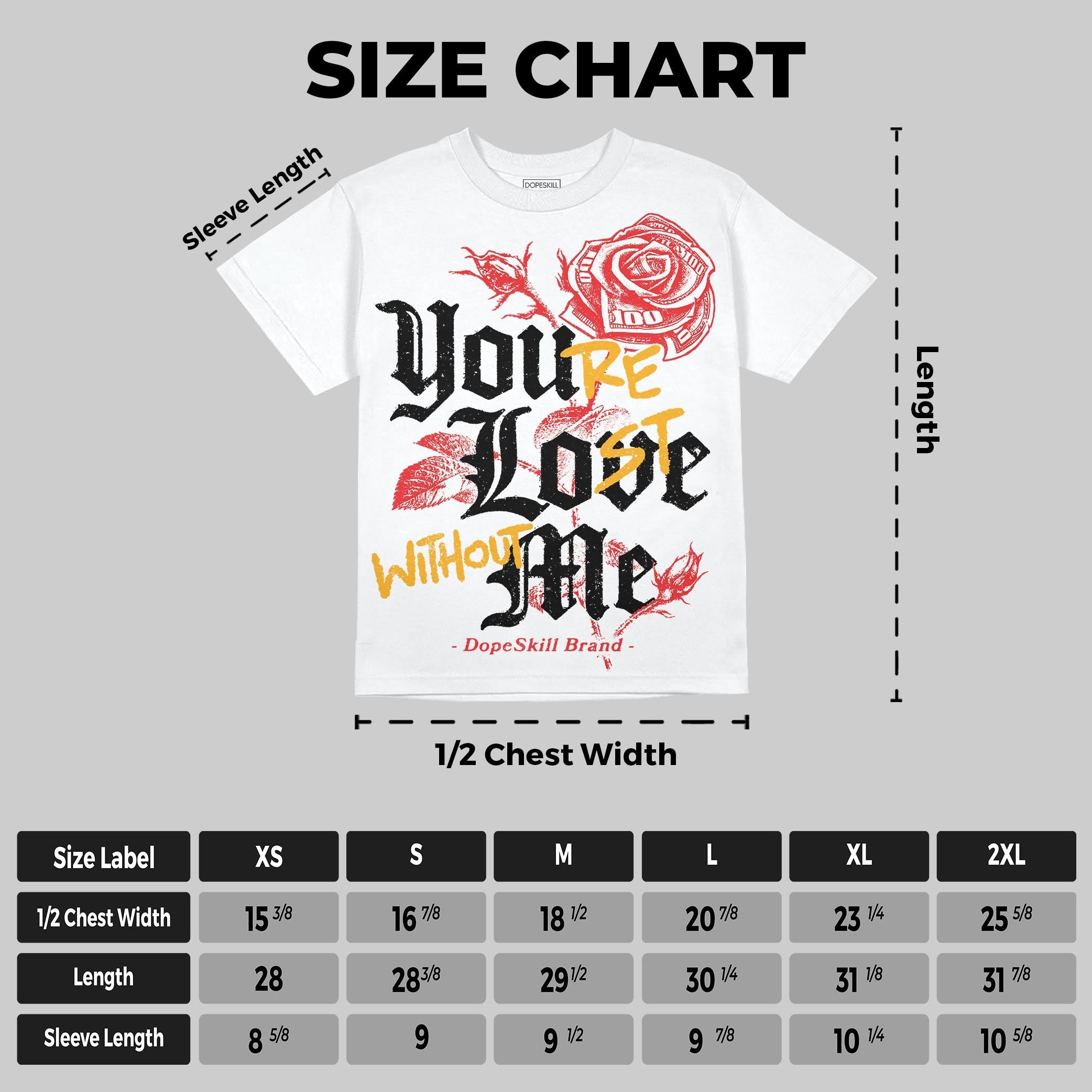 Red Collection superstreetwear Oversize Print T-Shirt You're Lost Without Me Graphic