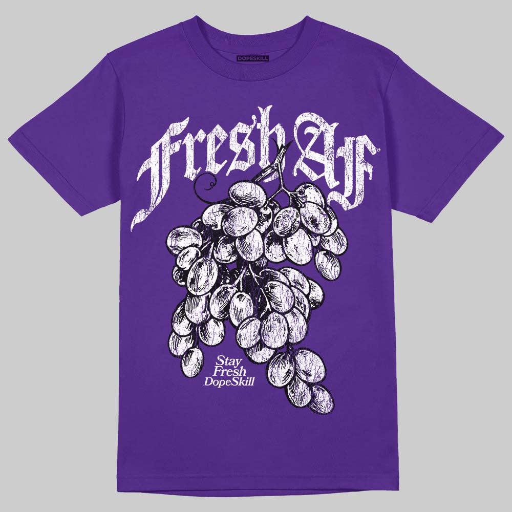 Grape 5s superstreetwear T-Shirt Fresh AF Graphic