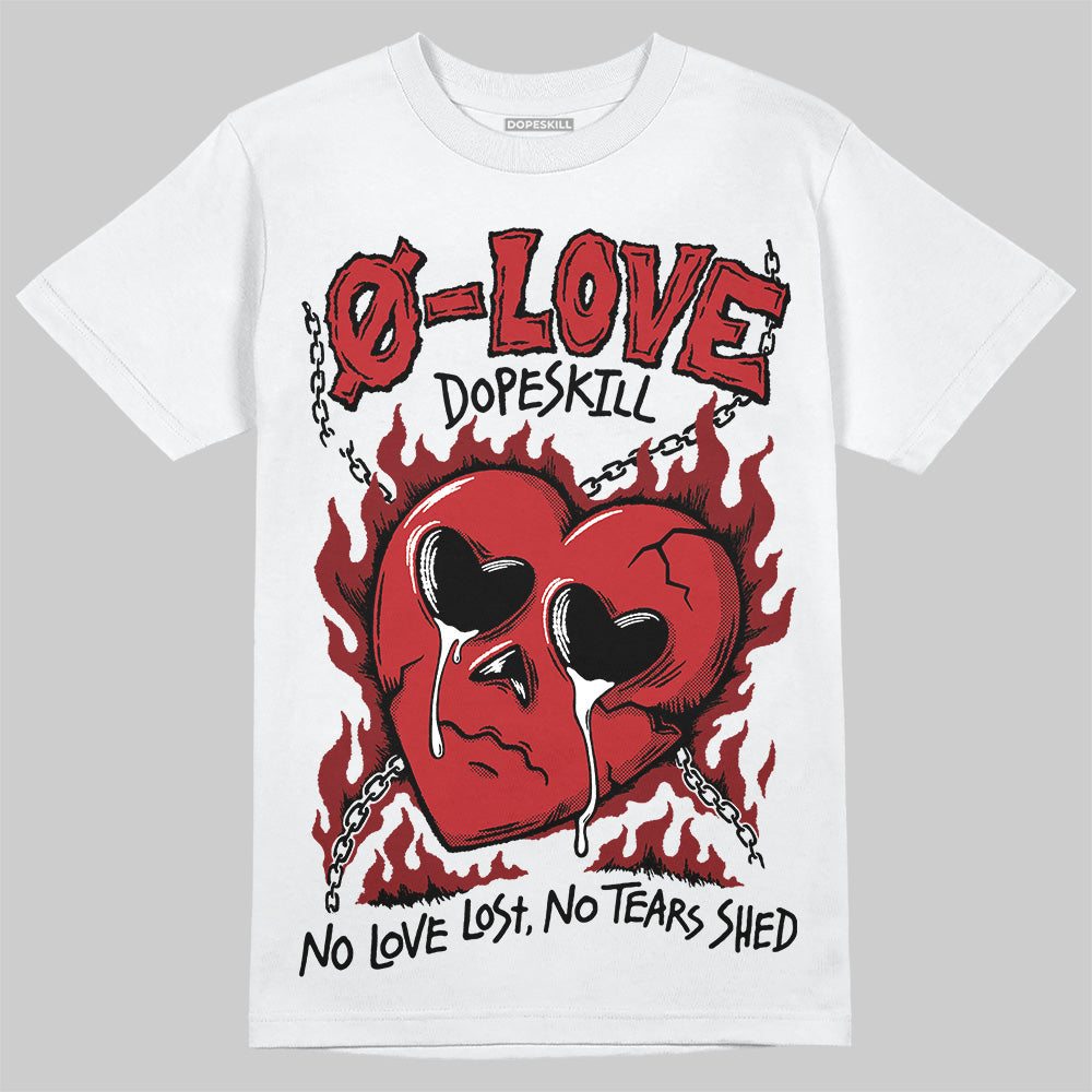 Flu Game 12s superstreetwear T-Shirt Crying Heart Graphic
