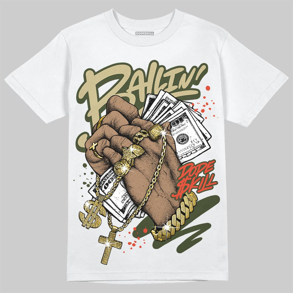 Olive Collection superstreetwear T-Shirt Always Ballin' Graphic