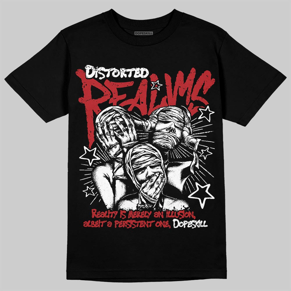Flu Game 12s superstreetwear T-Shirt Distorted Realms Graphic