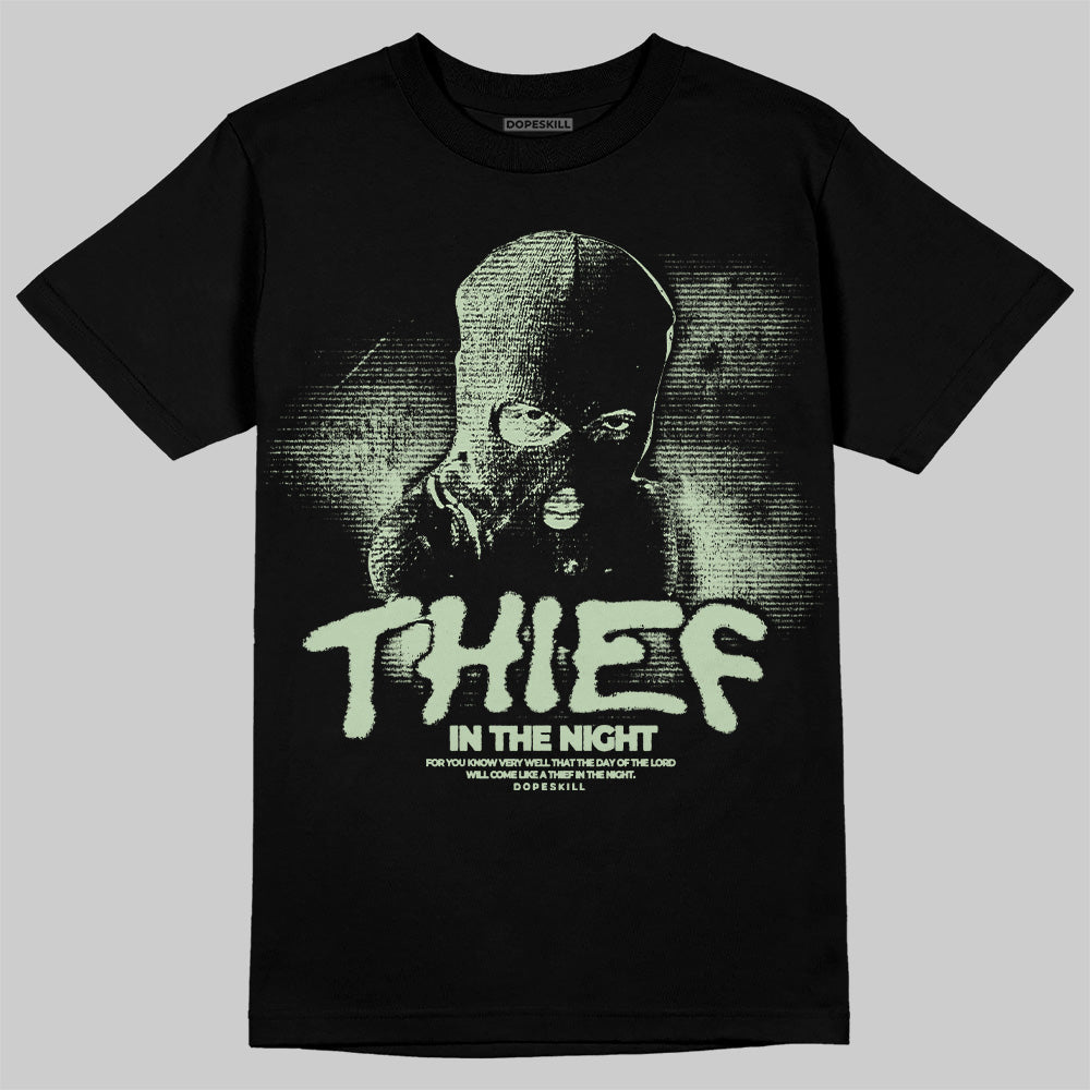 Seafoam 4s 2025 superstreetwear T-Shirt Thief In The Night Graphic