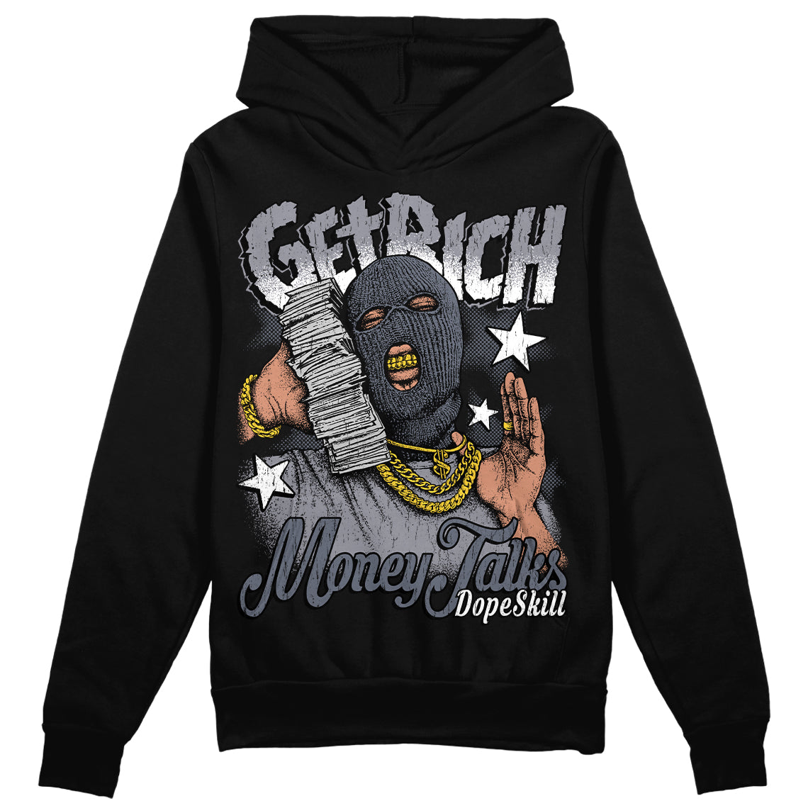 Stealth 14s superstreetwear Hoodie Sweatshirt Get Rich Graphic