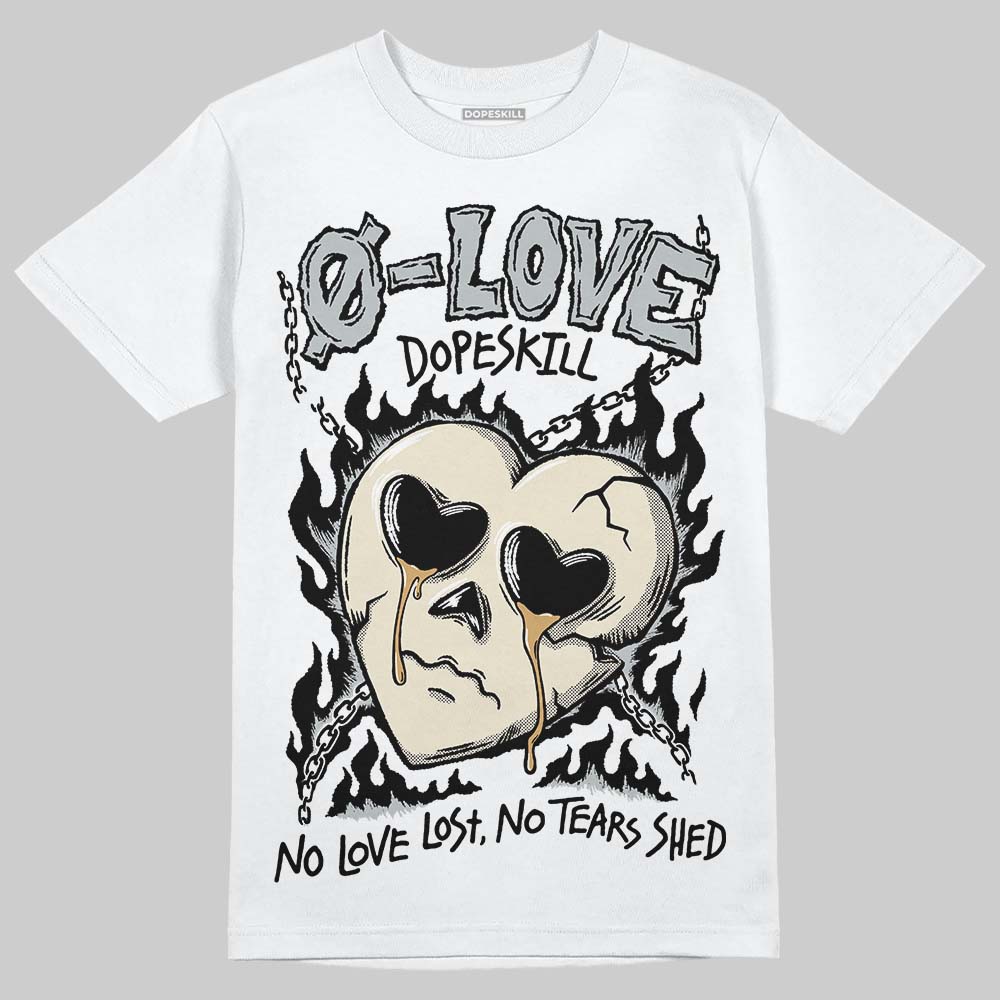 Reverse Metallic 5s superstreetwear T-Shirt Crying Heart Graphic