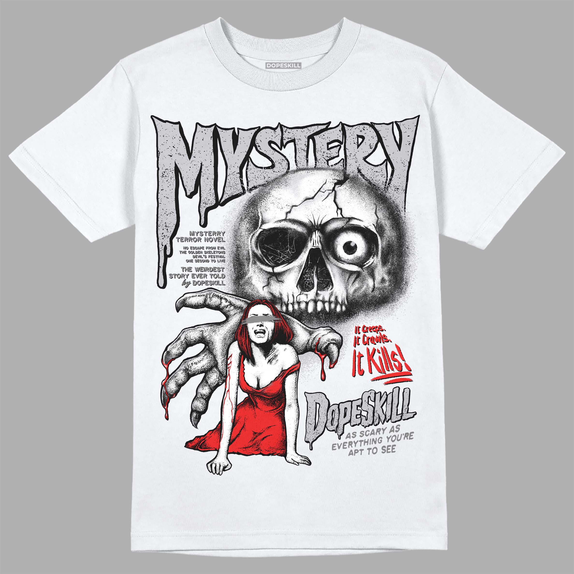 Grey Collection superstreetwear T-Shirt Mystery Ghostly Grasp Graphic