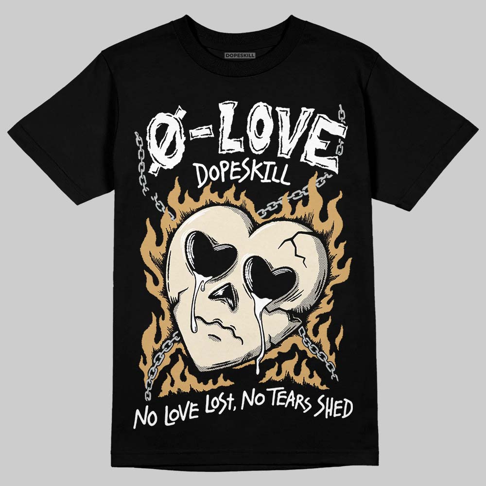 Reverse Metallic 5s superstreetwear T-Shirt Crying Heart Graphic
