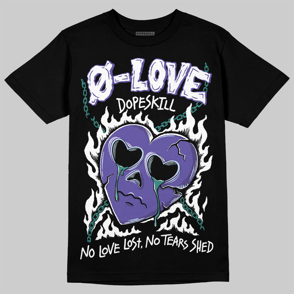 Grape 5s superstreetwear T-Shirt Crying Heart Graphic