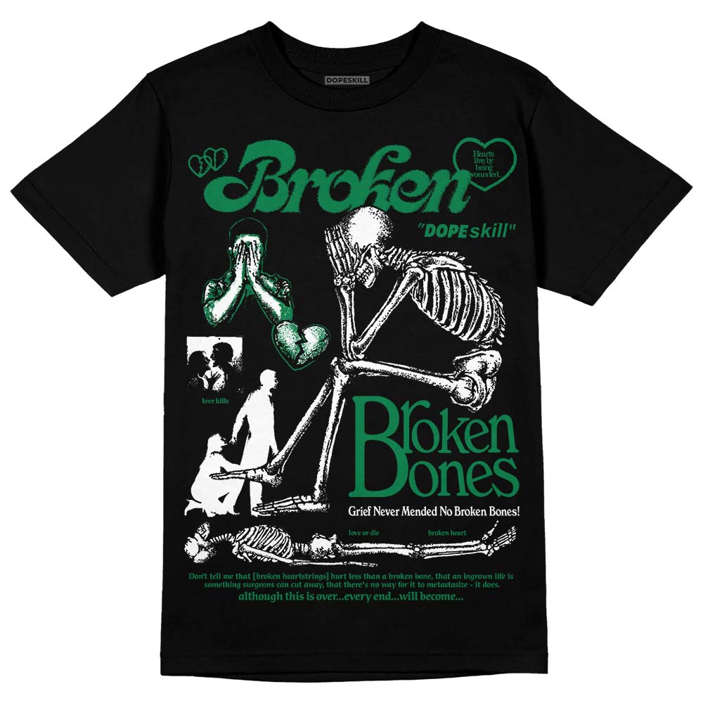 Green Collection superstreetwear T-Shirt Broken Bones Graphic