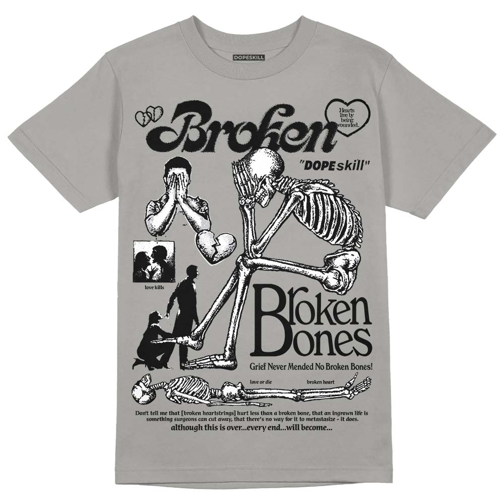 Grey Collection superstreetwear Grey T-shirt Broken Bones Graphic