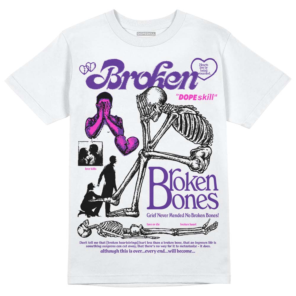 PURPLE Collection superstreetwear T-Shirt Broken Bones Graphic