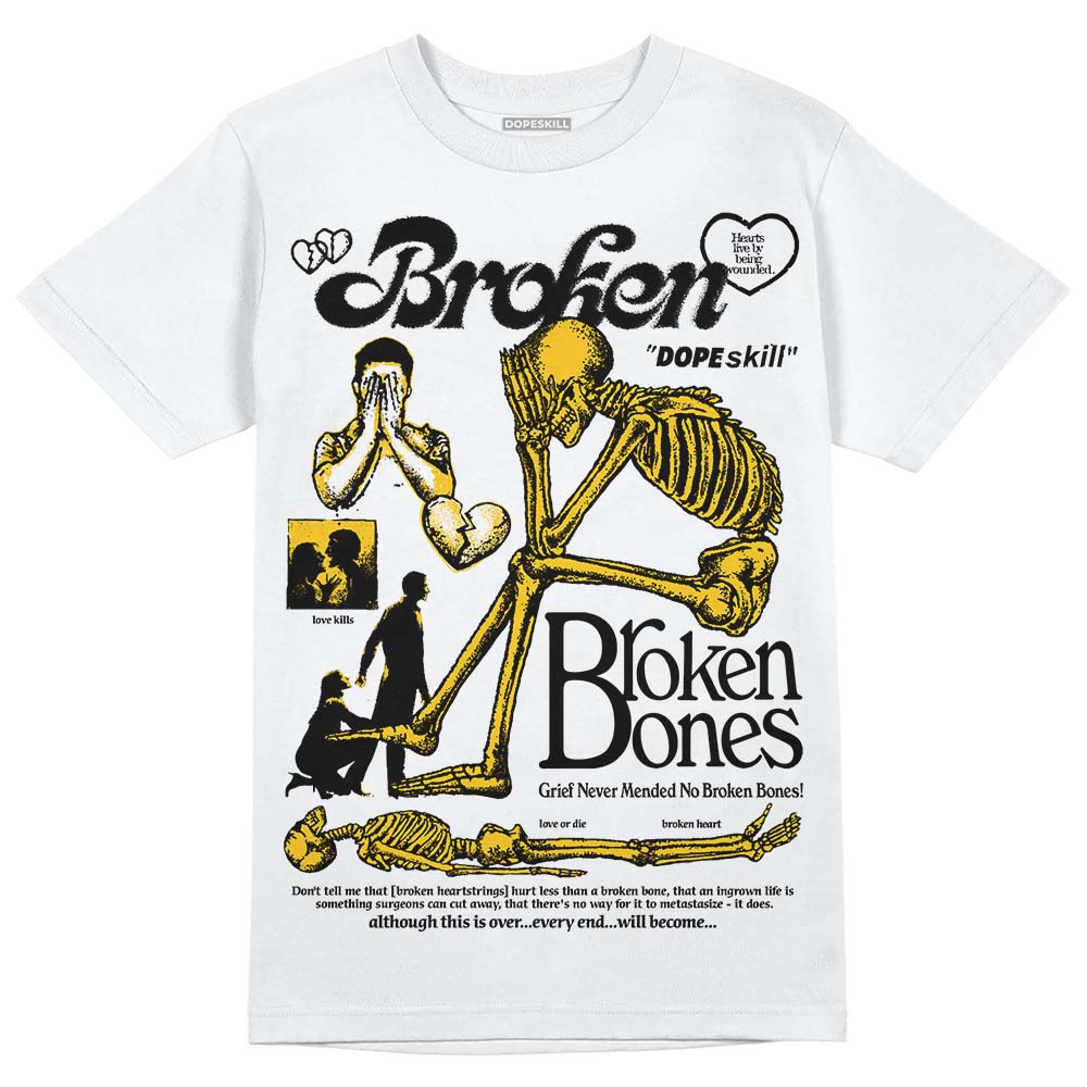 Yellow Collection superstreetwear T-Shirt Broken Bones Graphic
