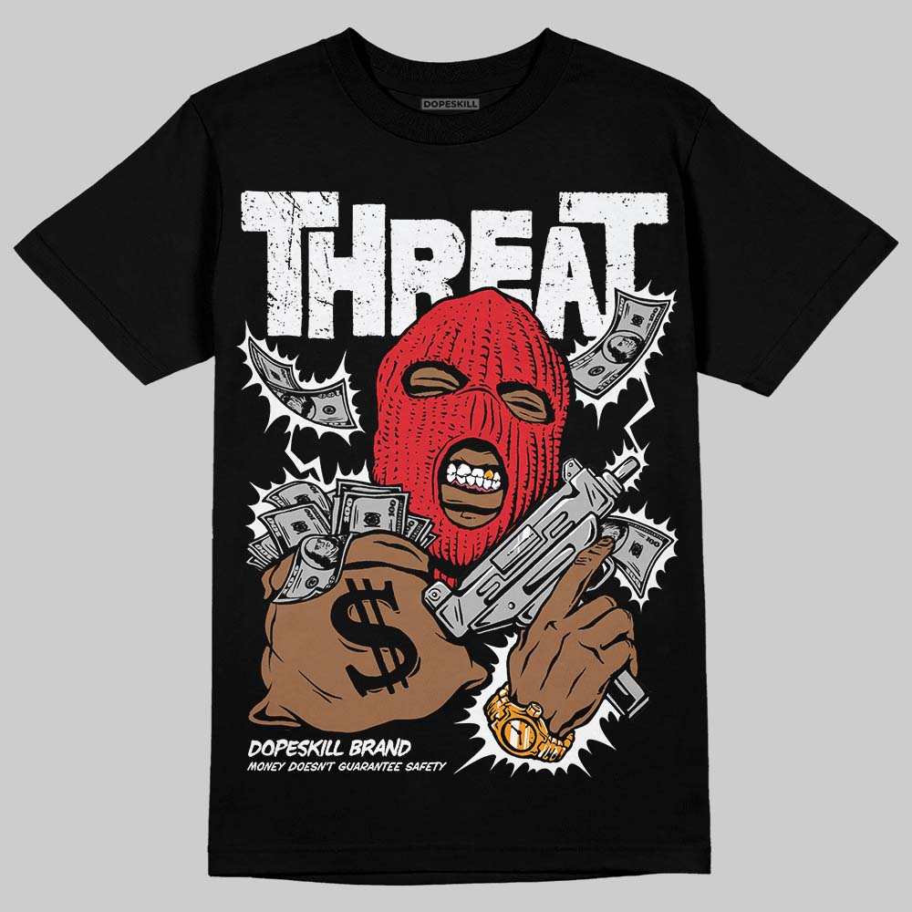 Black and White Collection superstreetwear T-Shirt Under Threat Graphic