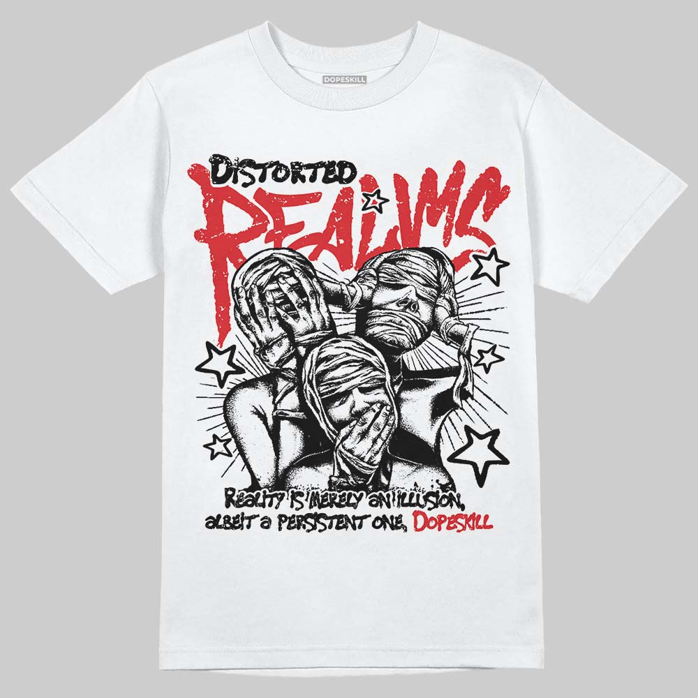 Black and White Collection superstreetwear T-Shirt Distorted Realms Graphic