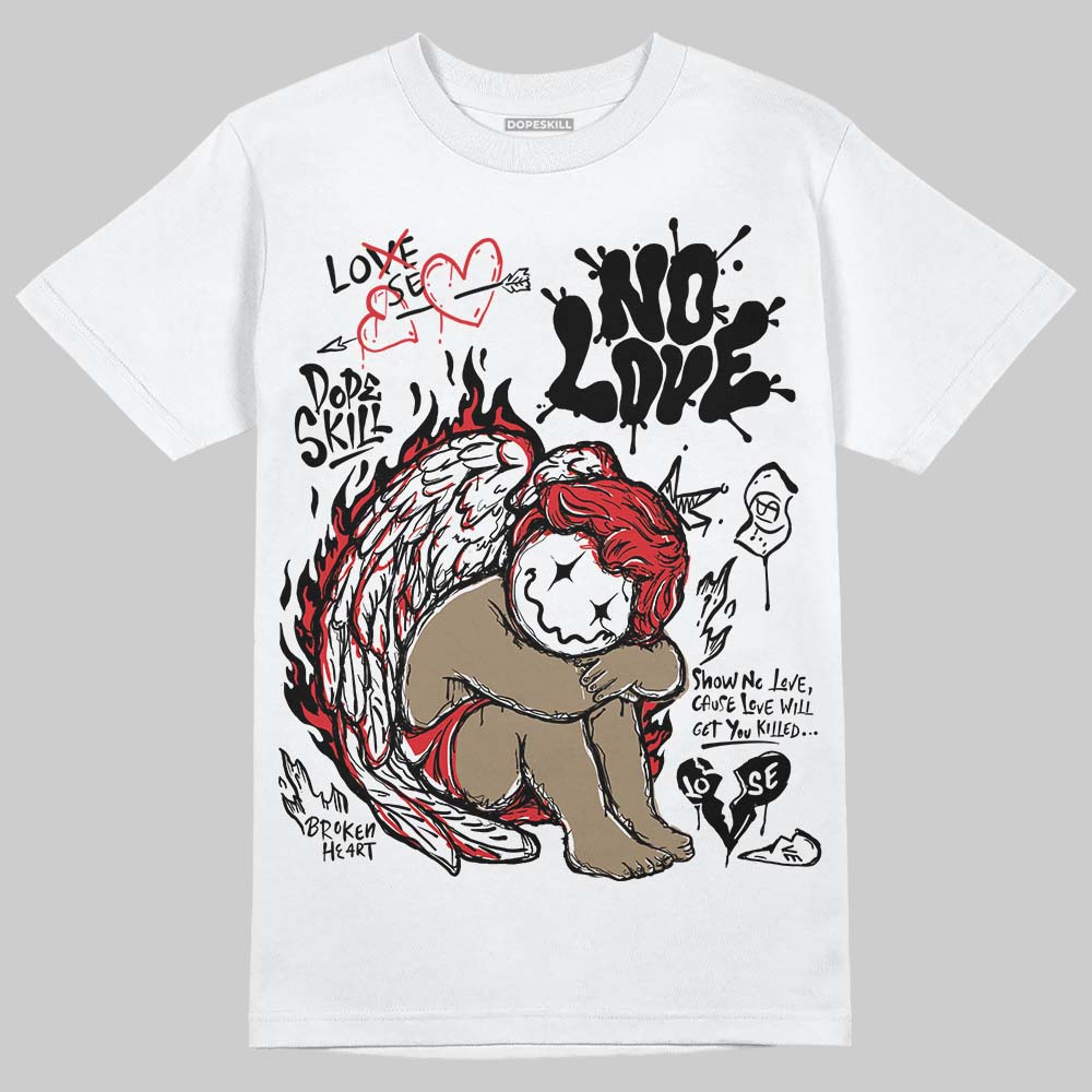 Black and White Collection superstreetwear T-Shirt No Love Graphic