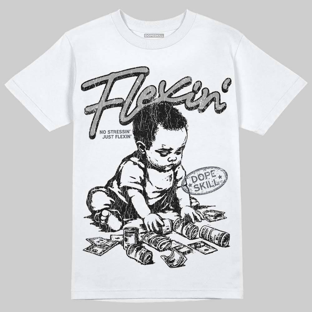 Cool Grey 11s superstreetwear T-Shirt Flexin' Graphic