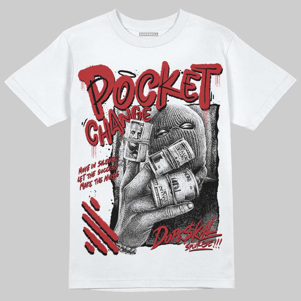 Flu Game 12s superstreetwear T-Shirt Pocket Change Graphic