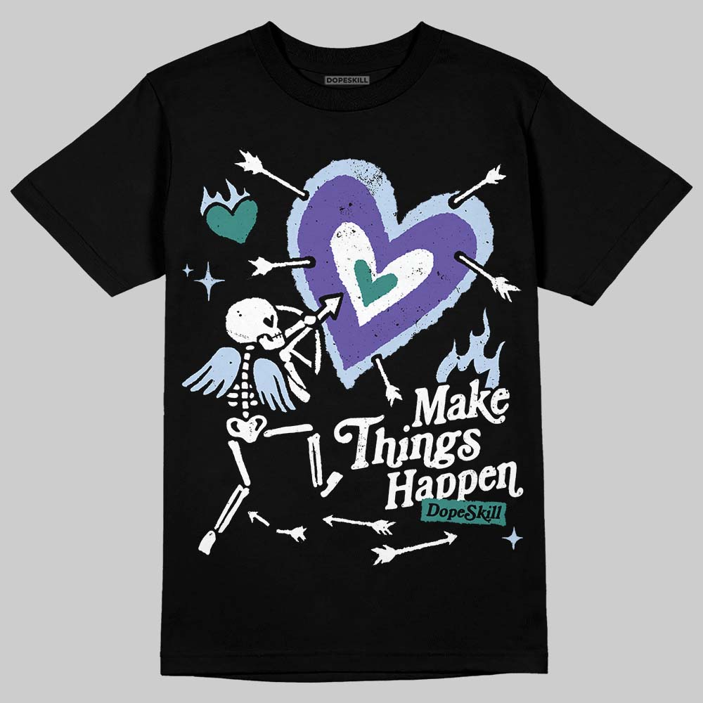 Grape 5s superstreetwear T-Shirt Make Things Happen Graphic