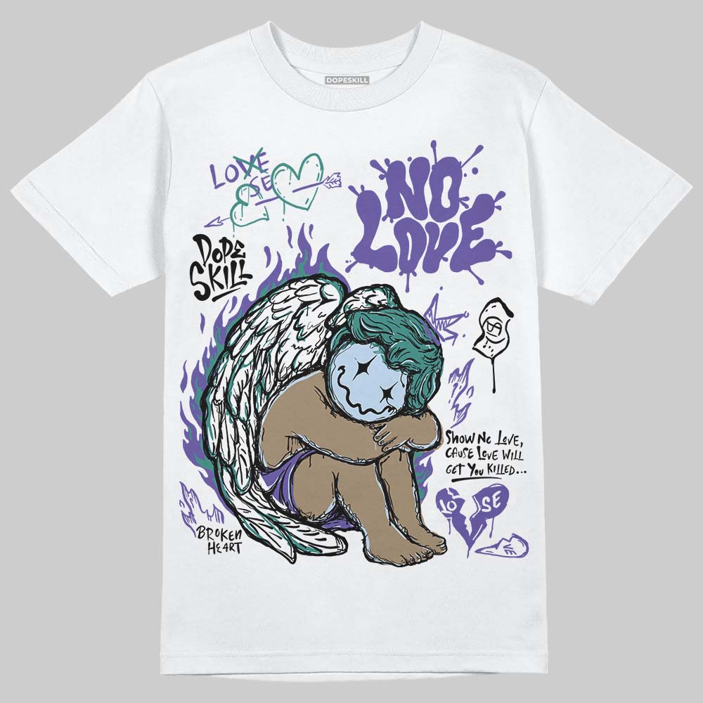 Grape 5s superstreetwear T-Shirt No Love Graphic