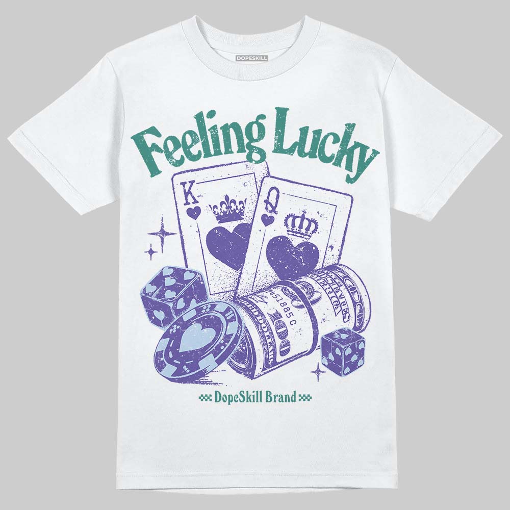 Grape 5s superstreetwear T-Shirt Feeling Lucky Graphic