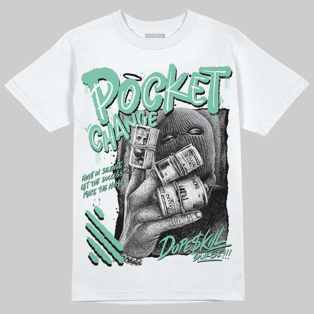 Green Glow 3s superstreetwear T-Shirt Pocket Change Graphic