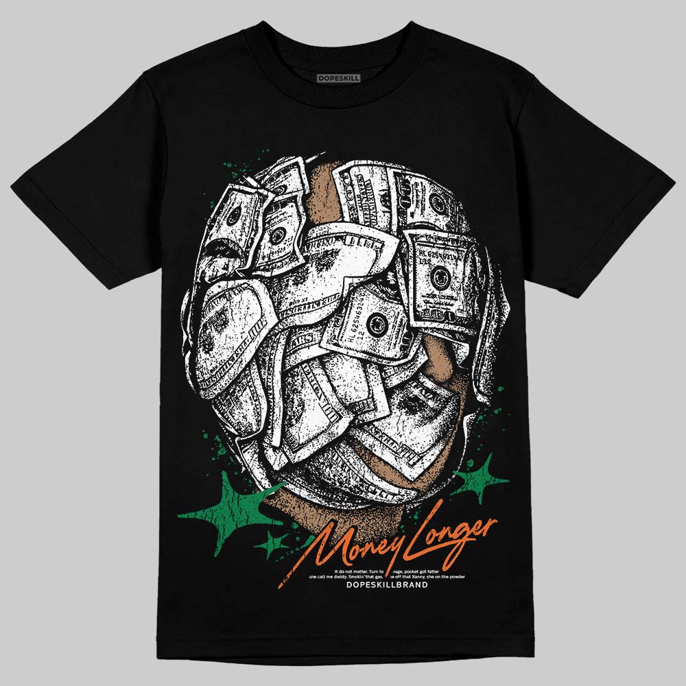 Green Collection superstreetwear T-Shirt Money Longer Graphic