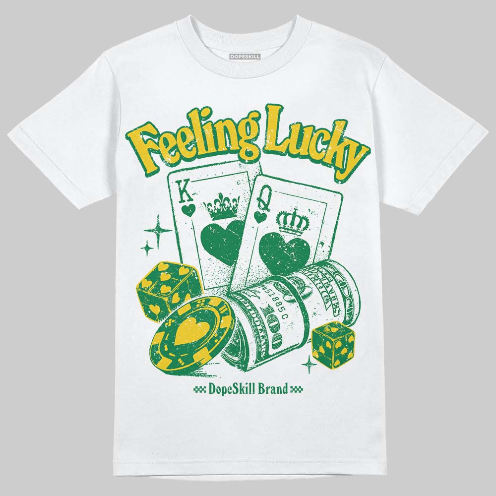 Green Collection superstreetwear T-Shirt Feeling Lucky Graphic