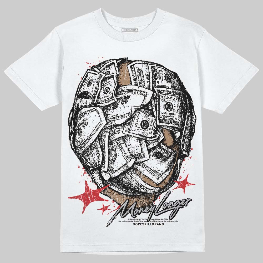 White Cement 4s superstreetwear T-Shirt Money Longer Graphic