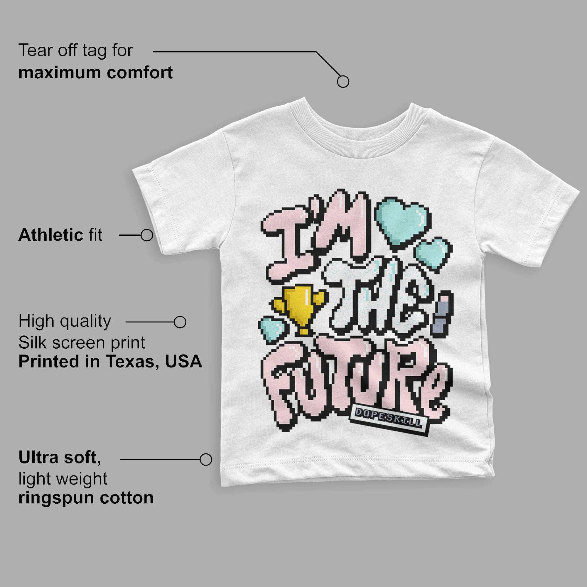 Easter 5s superstreetwear Toddler Kids T-shirt I'm The Future Graphic
