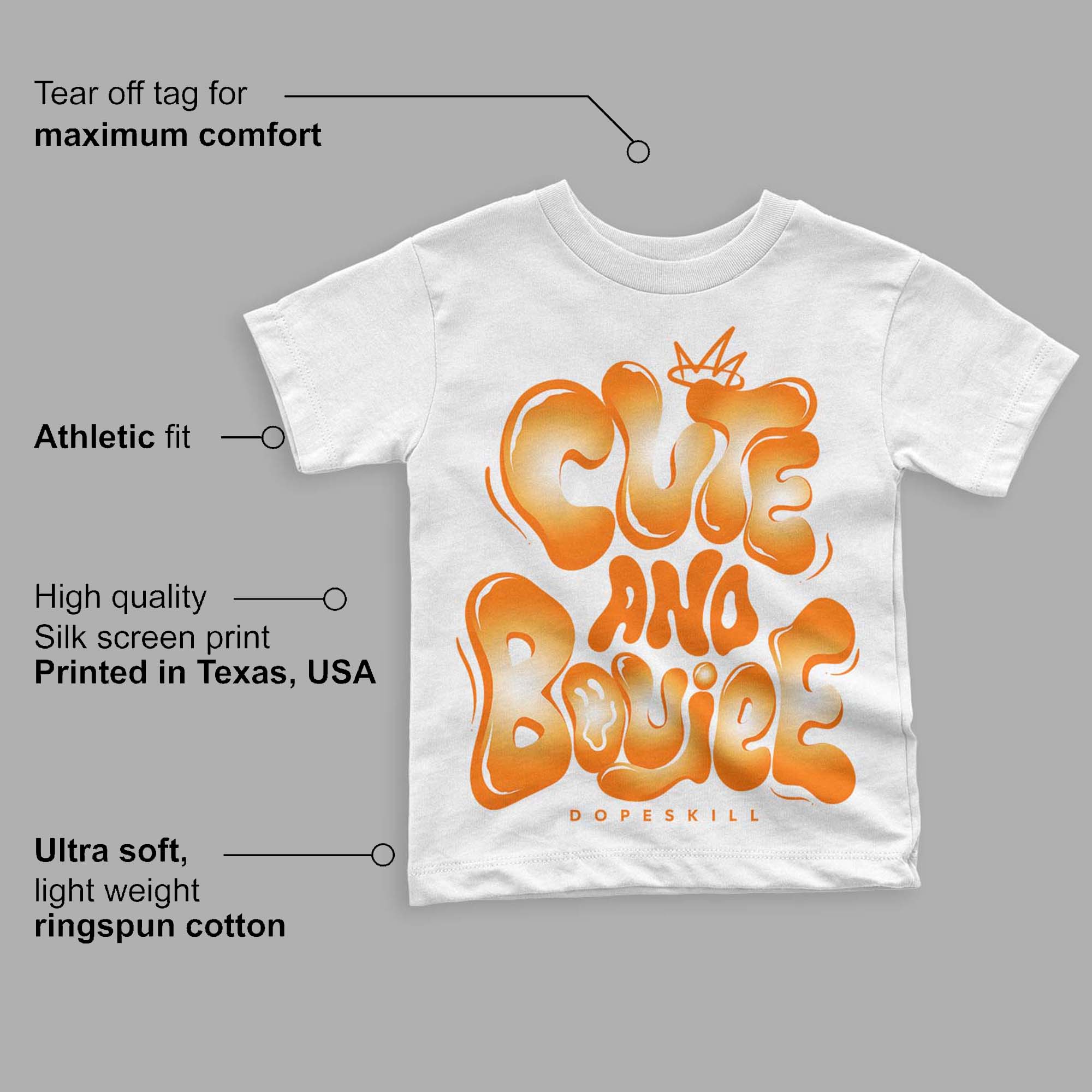 Dunk Low Magma Orange superstreetwear Toddler Kids T-shirt Cute and Boujee Graphic