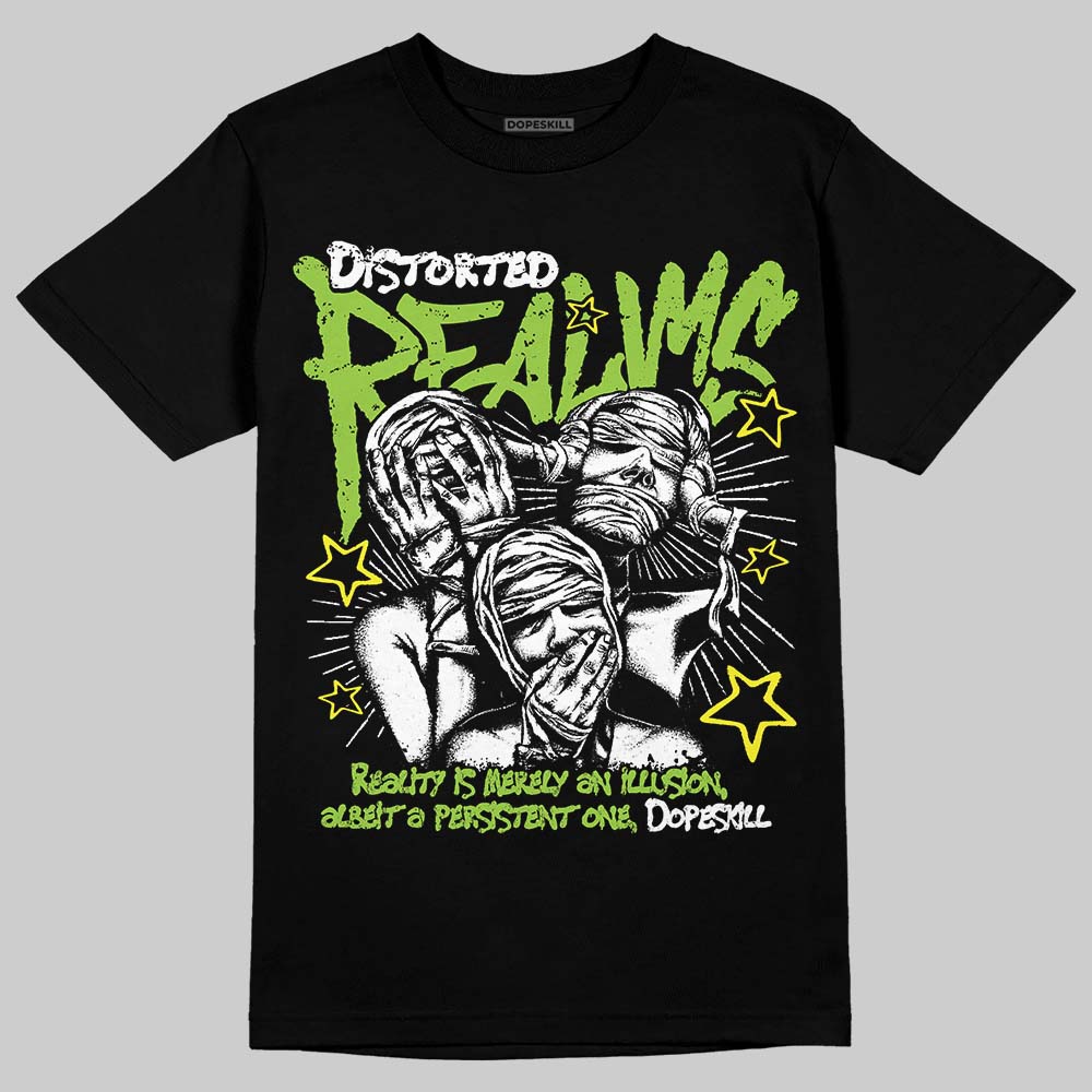Neon Green Collection superstreetwear T-Shirt Distorted Realms Graphic