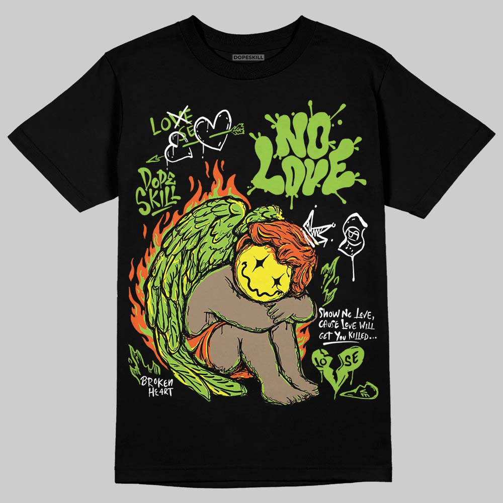 Neon Green Collection superstreetwear T-Shirt No Love Graphic