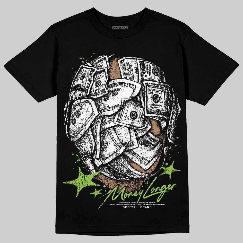Neon Green Collection superstreetwear T-Shirt Money Longer Graphic