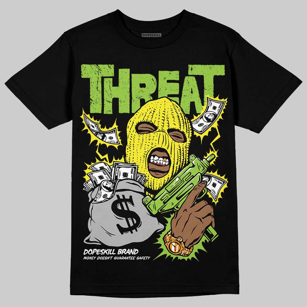 Neon Green Collection superstreetwear T-Shirt Under Threat Graphic